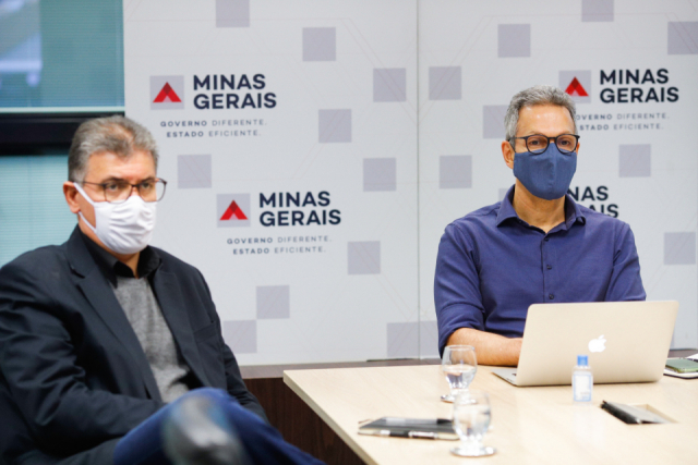 Romeu Zema se reúne com ministro da Saúde para discutir vacina contra a covid-19